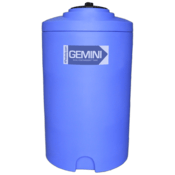 Peabody 65 Gal Gemini Dual Containment® Tank - LPE SD 1.5 - Blue, 01-29920