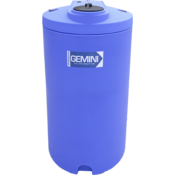 Peabody 160 Gal Gemini Dual Containment® Tank - LPE SD 1.5 - Blue, 01-29877