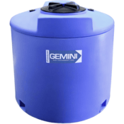 Peabody 220 Gal Gemini Dual Containment® Tank - LPE SD 1.5 - Blue, 01-14872