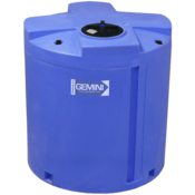 Peabody 500 Gal Gemini Dual Containment® Tank - LPE SD 1.5 - Blue, 01-14876
