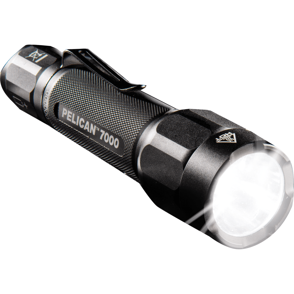 Pelican™ 7000 High Performance Tactical Flashlight, Black