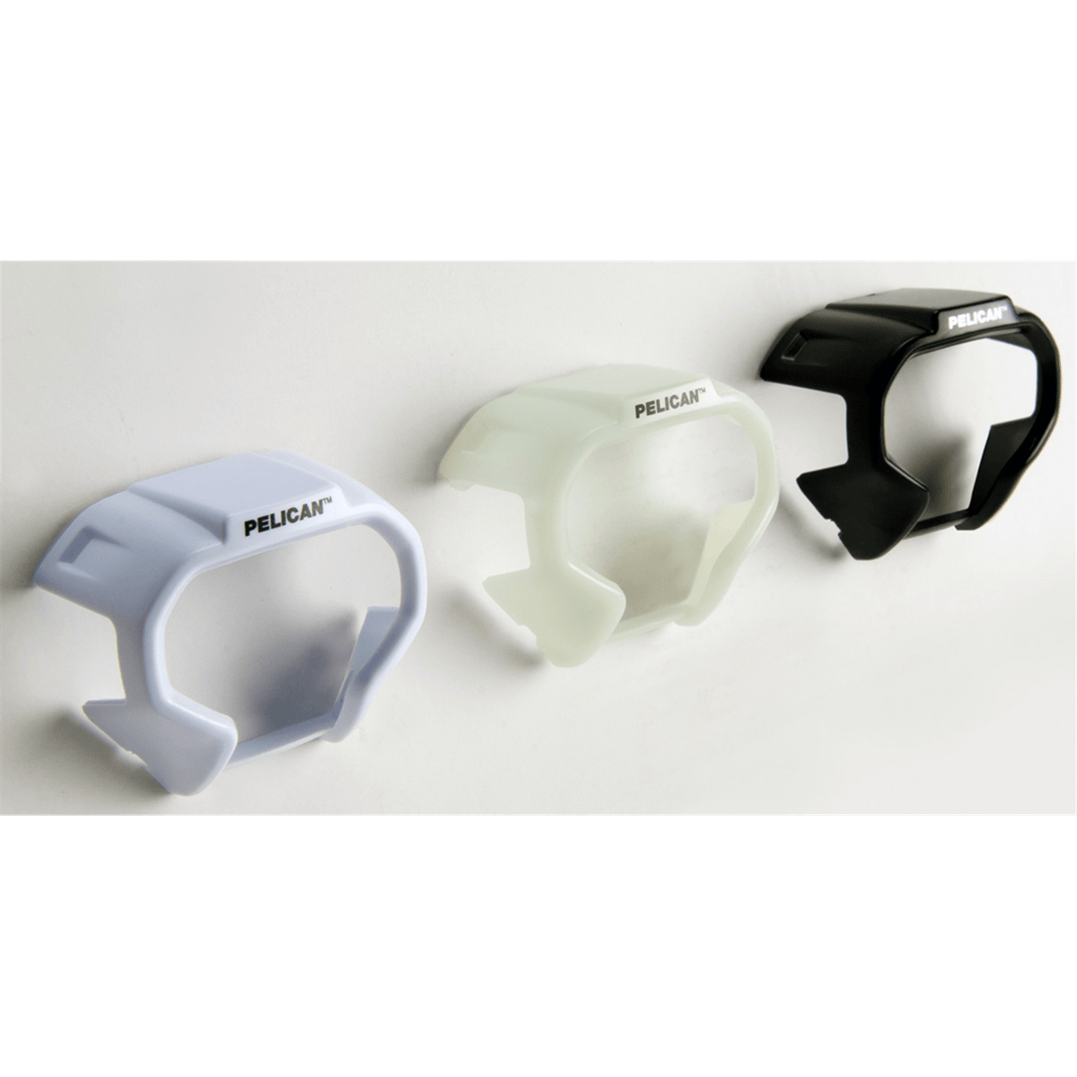 Pelican™ 2780R Rechargeable Headlamp, 3 interchangeable Covers (Black, White, Photoluminescent)