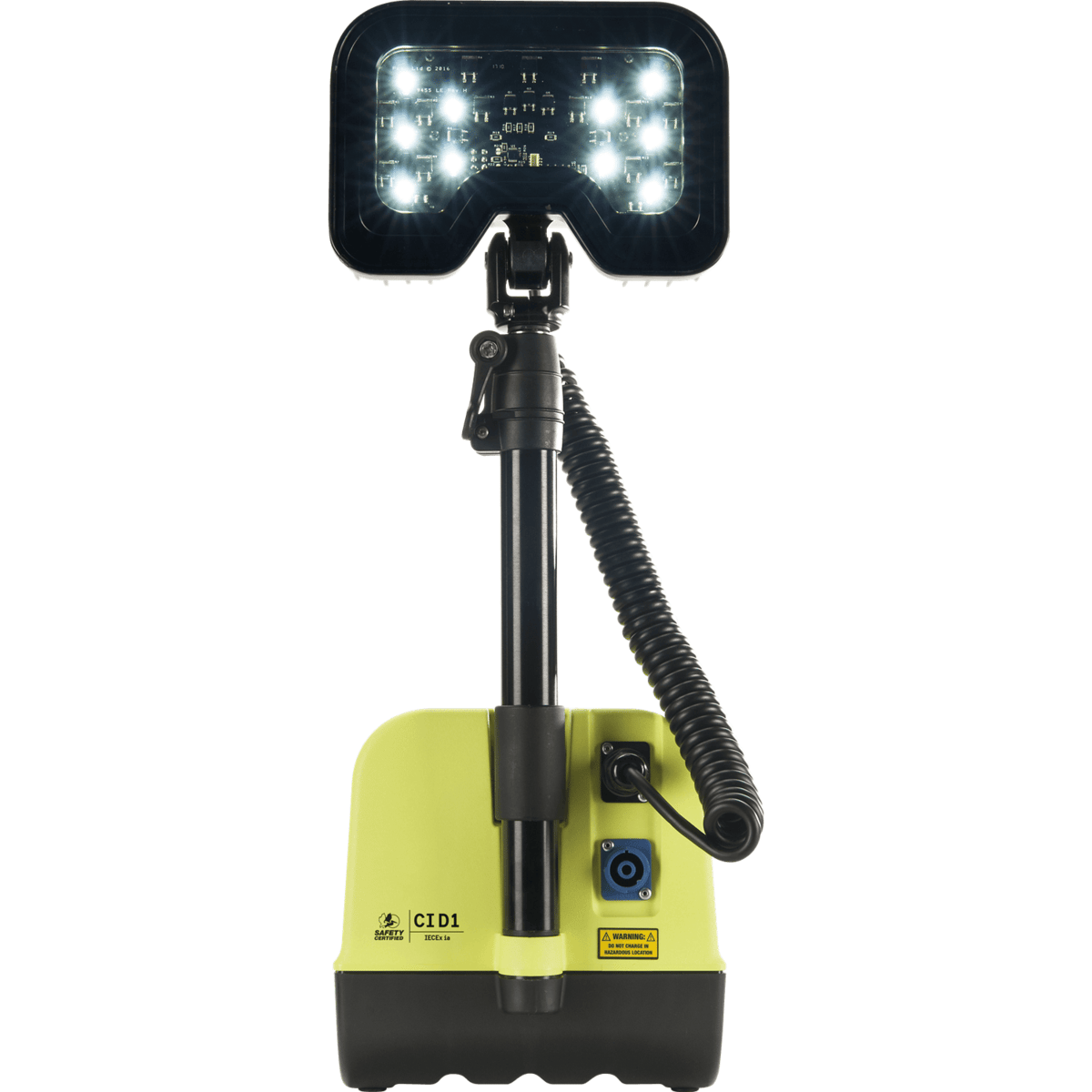 Pelican™ 9455 Safety Certified Remote Area Light, Safety Yellow