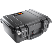Pelican™ 1400 Protector Case with Foam, Interior: 11.8 x 8.9 x 5.2 in, Black