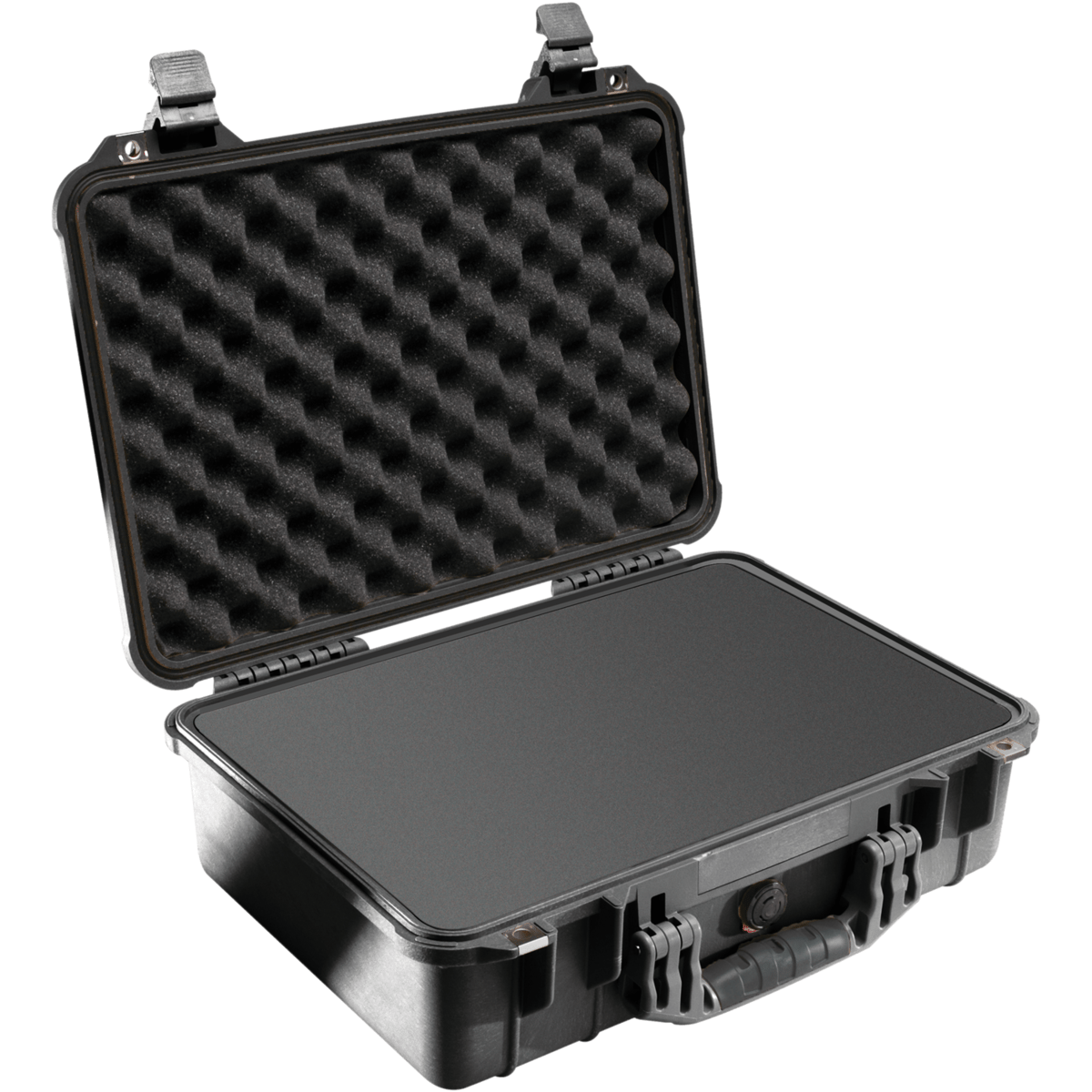 Pelican™ 1500 Protector Case with Foam, Interior: 16.8 x 11.2 x 6.1 in, Black