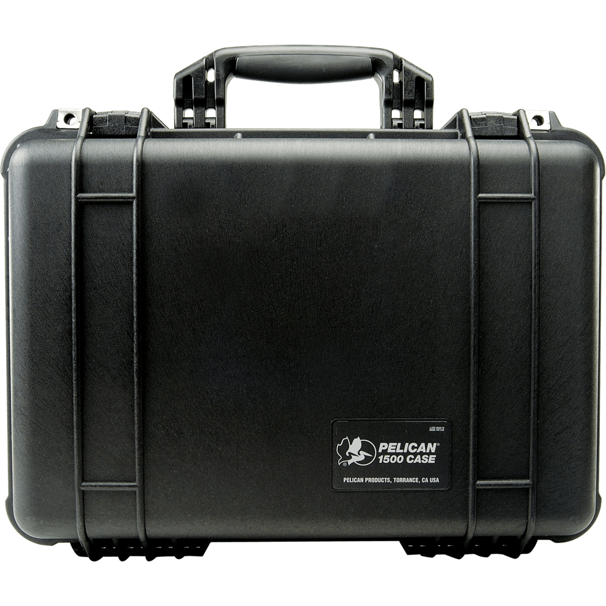 Pelican™ 1500 Protector Case with Foam, Interior: 16.8 x 11.2 x 6.1 in, Black