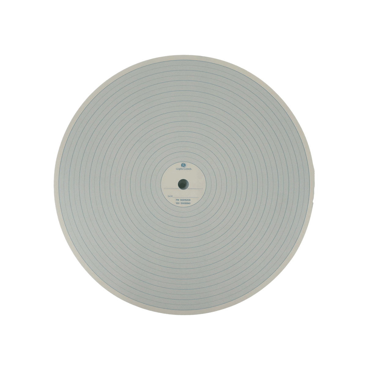 Partlow, 7-Day, 12", 100 Rings Range, Box of 100, equivalent to 00215208