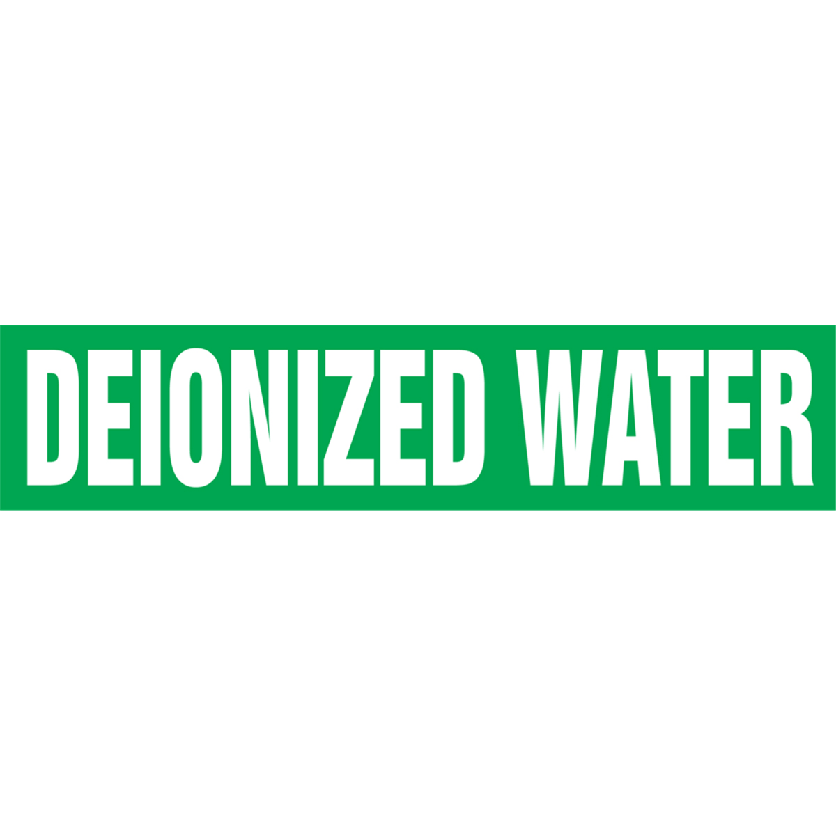 Snap Tite Pipe Marker - Deionized Water, Outside Dia. 1-1/2" - 2, RPK253STB