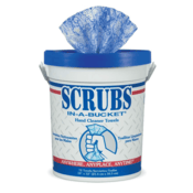 Scrubs In-A-Bucket Hand Cleaner Towels, 72 towels Bucket, 1 Bucket, SCR-42272