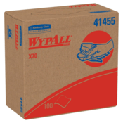 Kimberly-Clark Wypall X70 Wiper, 16.8" x 9.1", White, KCP-41455