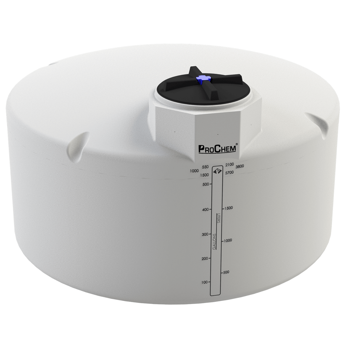 Peabody 550 Gal ProChem® Process Chemical Tanks - LPE 1.5 - Natural, 01-33429