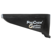 Peabody ProChem® ClamShell Funnel 2" - Black, 02-32819