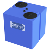 Peabody Gemini 2 MCU - 25"x25"x25" - #1 Assembly - LPE 1.5 - (2) 12 Gal Tanks, 01-31895
