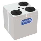 Peabody Gemini 2 MCU - 25"x25"x25" - #2 Assembly - LPE 1.5 - (1) 12 Gal and (2) 6 Gal Tanks, 01-31896