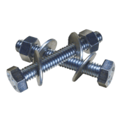 Accuform Mounting Bolts And Nuts - Bolt And Nut, 2" X 5/16", HFN208