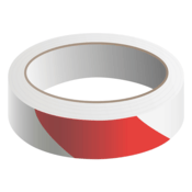 Accuform Tape, Hazard Stripe, Blk/Ylw, 3"X18 Yd, T22018