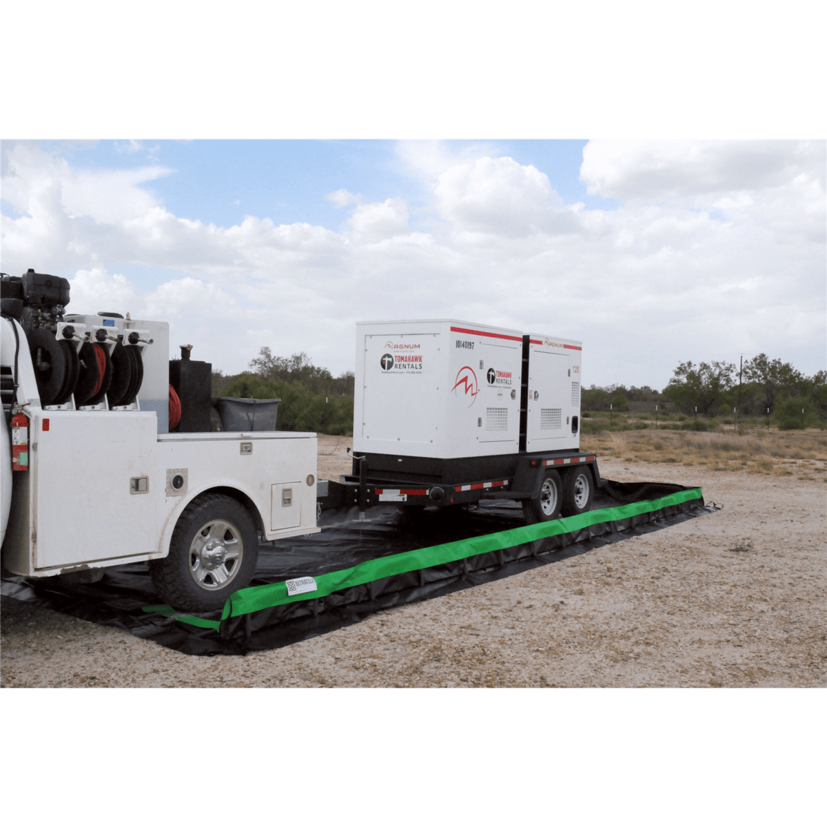 UltraTech, Containment Berm, Collapsible Wall Model: 4' x 6' x 1' - Copolymer 2000, 28 oz., 8405