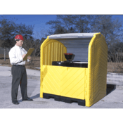 UltraTech, Hard Top P4 Plus, Spill Pallet No Drain, 9636