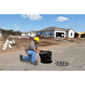 UltraTech, Drain Guard, Round Economy Adjustable Frame Model, 22"- 25", 8920