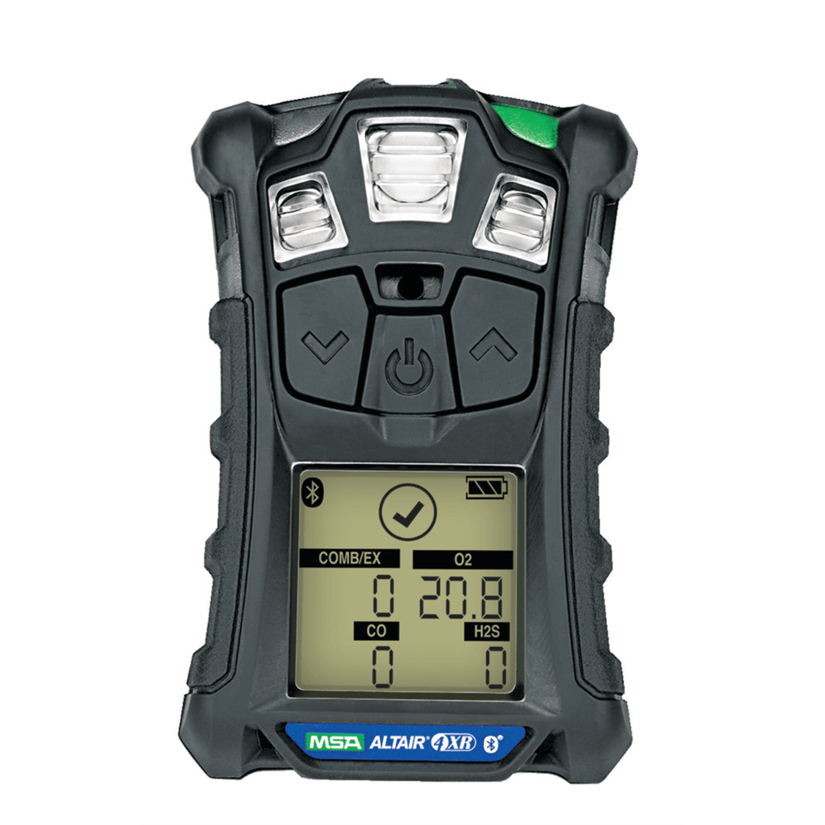 MSA ALTAIR 4XR Multigas Detector, (LEL, O2, H2S & CO), Charcoal Case