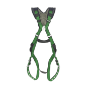 MSA V-FORM+ Harness, Extra Large, Back D-Ring, Tongue Buckle Leg Straps