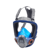 MSA Advantage 3200 Full-Facepiece Respirator, Rubber Harness, Medium