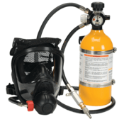 MSA PremAire Cadet Escape Air-Line Respirator, 5 min w/Advantage 4000 Facepiece