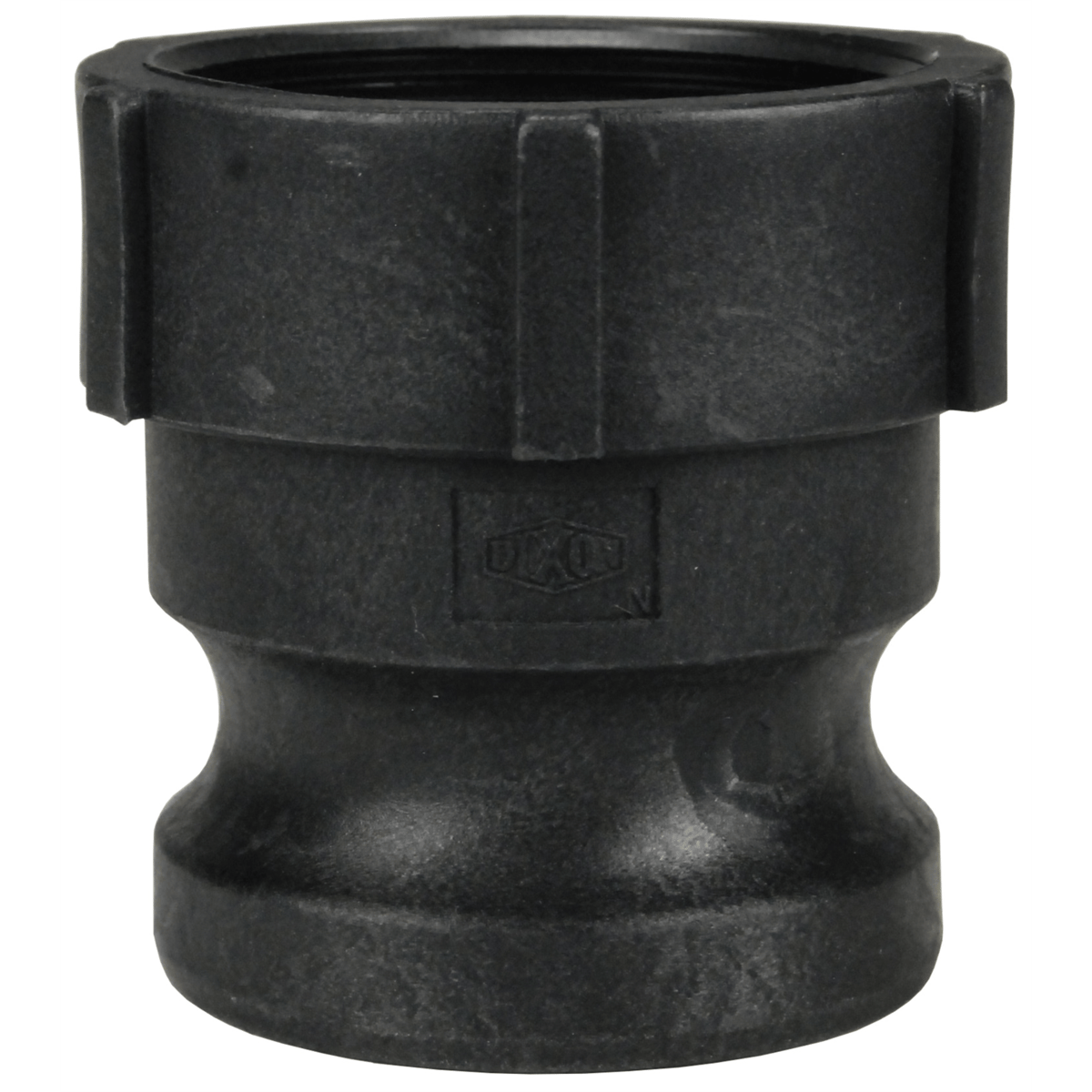 Dixon Valve 1-1/2" Male Adapter x Female NPT Cam and Groove Polypropylene, PPA150