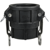Dixon Valve 1-1/2" Female Coupler x Female NPT Cam and Groove Polypropylene, PPD150