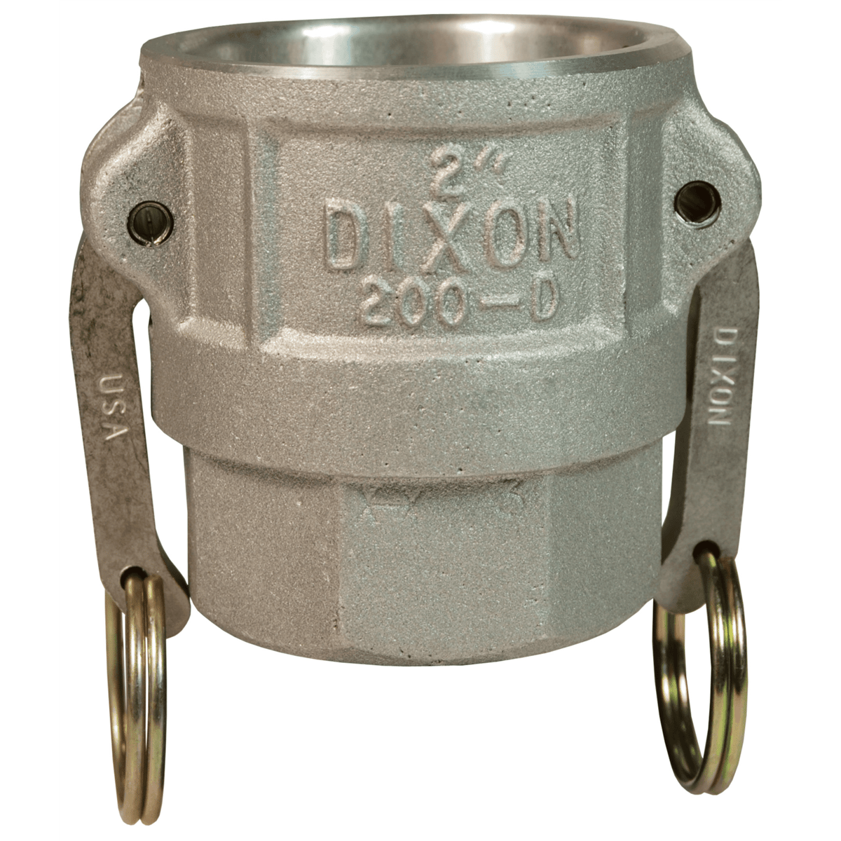 Dixon Valve 1-1/2" Female Coupler x Female NPT Cam and Groove Aluminum, 150-D-AL