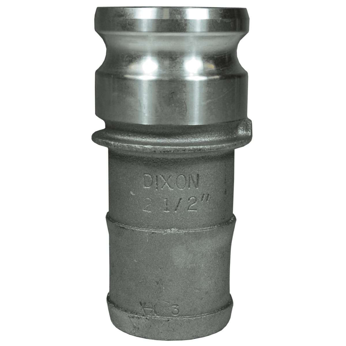 Dixon Valve 1-1/2" Male Adapter x Hose Shank Cam and Groove Aluminum, 150-E-AL