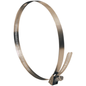 Dixon Valve 1/2" Quick Release Clamp 301SS with Carbon Steel Screw (1-1/2" to 3-1/2"), LS48