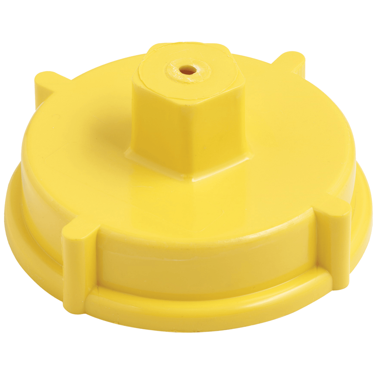Dixon Valve 2-1/2" NST Female Cap without Chain Thermoplastic Yellow, PFCW250F-Y