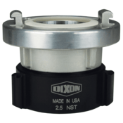 Dixon Valve 5" Storz x 2-1/2" NST Swivel Adapter Rocker Lug Aluminum, SFSA5025F