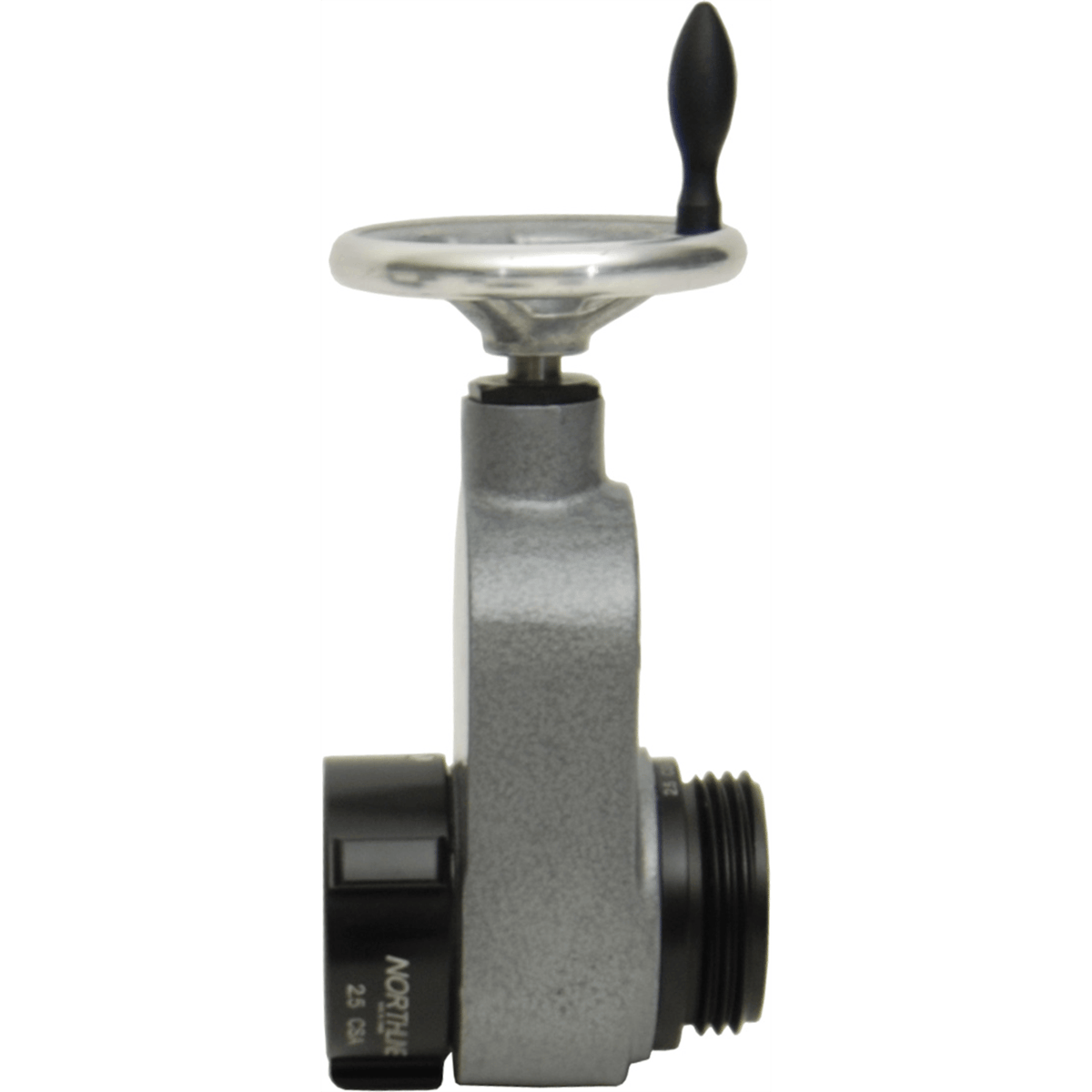 Dixon Valve 2-1/2" NPSH Swivel x 2-1/2" NPSH Male Hydrant Gate Valve with Speed Handle, AHGV250F