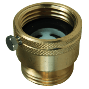 Dixon Valve Garden Hose Back Flow Preventer Brass EPDM Gasket with SS Inner Components, 500BFP
