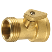 Dixon Valve 3/4" GHT Male x 3/4" GHT Female Ball Valve Forged Brass, 500GHV