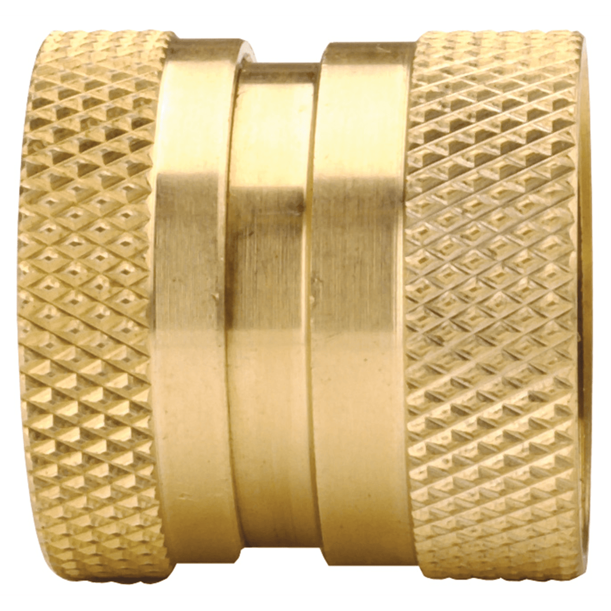 Dixon Valve 3/4" Female Coupler x 3/4" Female GHT Garden Hose Quick Connect Brass, 500QCF