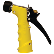 Dixon Valve 3/4" GHT Insulated Pistol-Grip Water Nozzle with Rubber Handle Guard, SN75