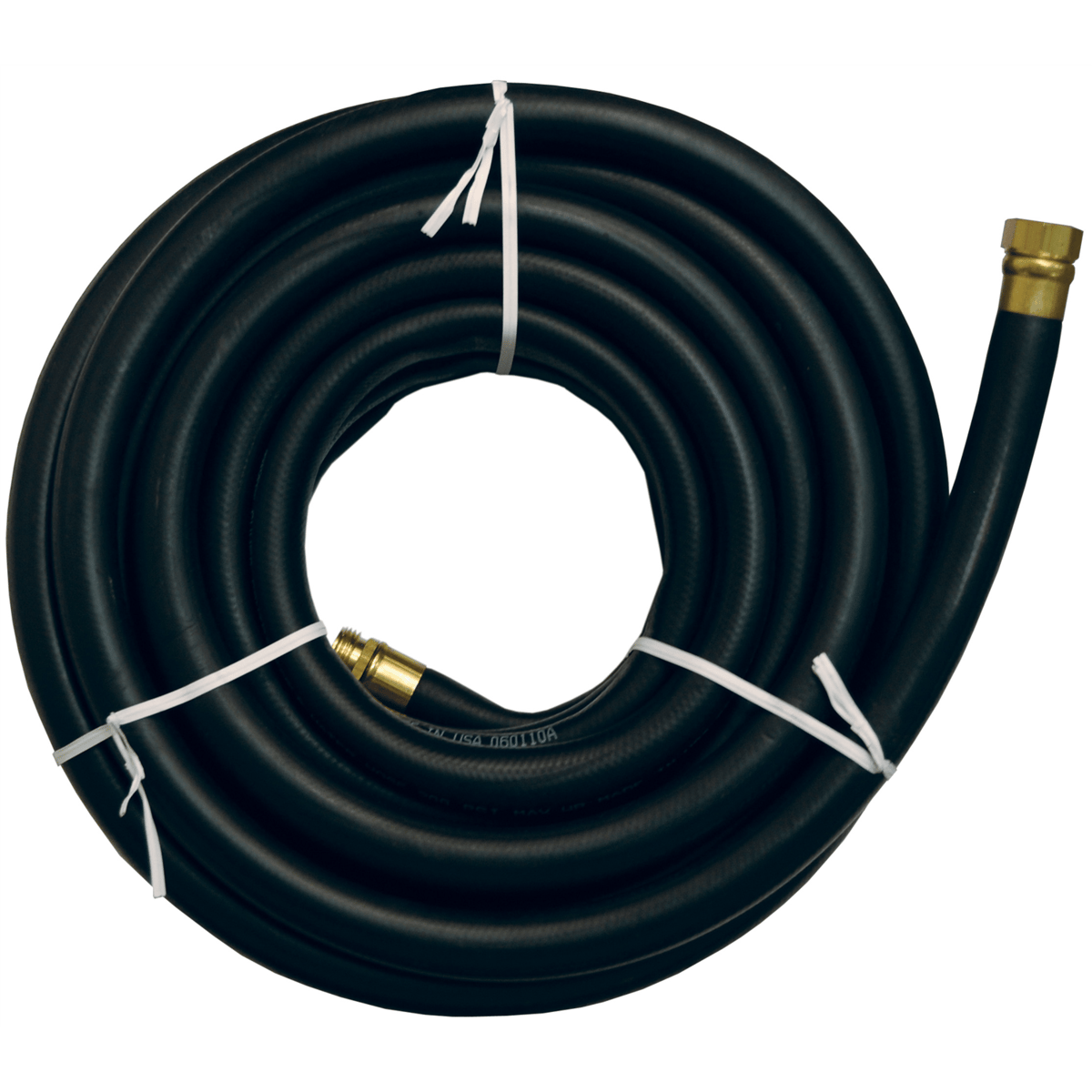 Dixon Valve 3/4" x 50' Black Contractors EPDM Water Hose Heavy-Duty, CWH50