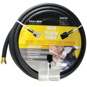 Dixon Valve 5/8" x 100' Black Professional Grade Premium EPDM Water Hose Heavy-Duty, PGH100