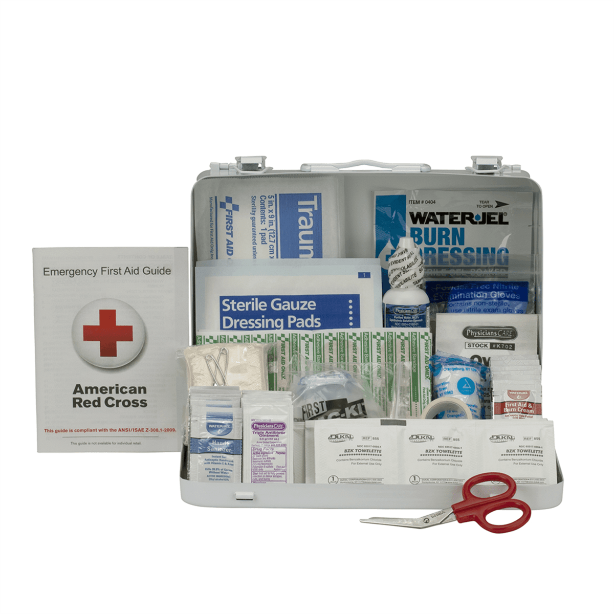 Acme United 25 Person ANSI 2021 Class A, Metal First Aid Kit