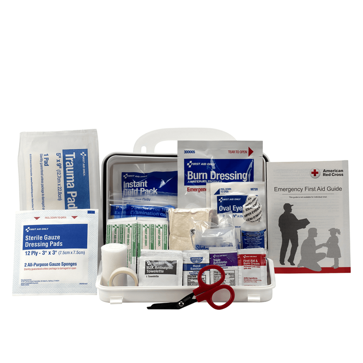 Acme United 10 Person ANSI 2021 Class A, Plastic First Aid Kit