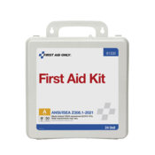 Acme United 50 Person ANSI 2021 Class A, 24 Unit Plastic First Aid Kit