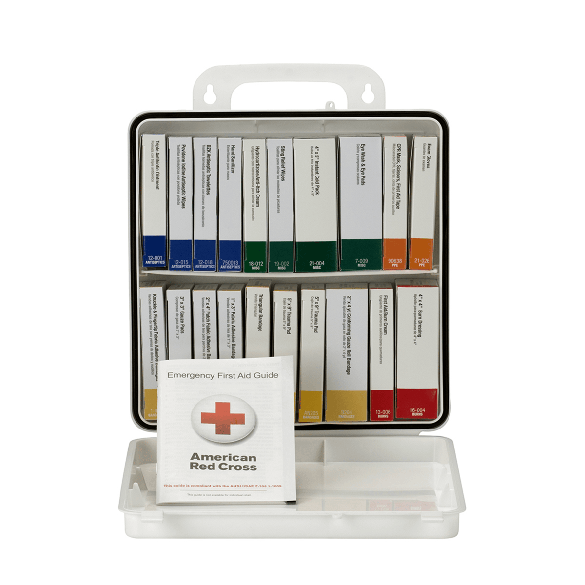 Acme United 50 Person ANSI 2021 Class A, 24 Unit Plastic First Aid Kit