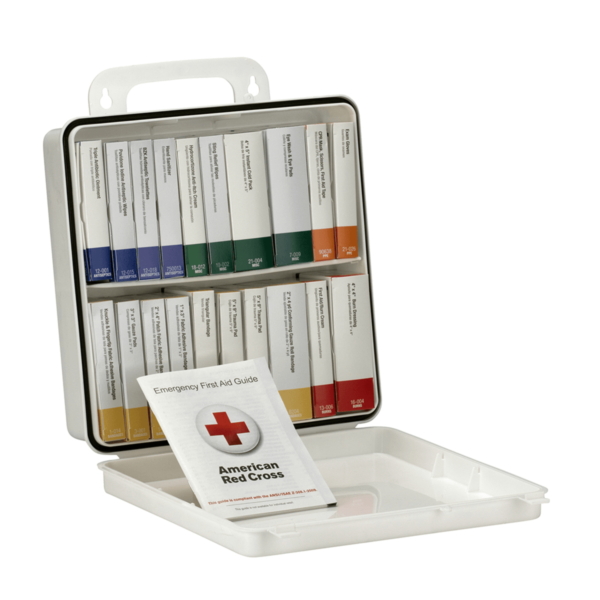 Acme United 50 Person ANSI 2021 Class A, 24 Unit Plastic First Aid Kit