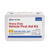 Acme United 25 Person ANSI 2021 Class A, Heavy Duty Vehicle Metal First Aid Kit