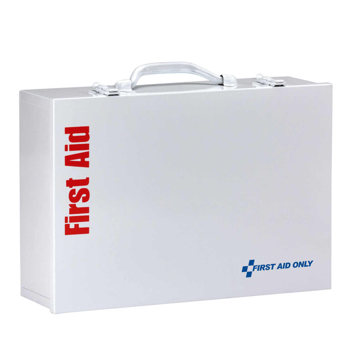 Acme United 2 Shelf First Aid ANSI 2015 Class A+ Metal Cabinet, with Meds