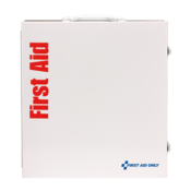 Acme United 3 Shelf First Aid ANSI 2015 Class B+ Metal Cabinet, with Meds
