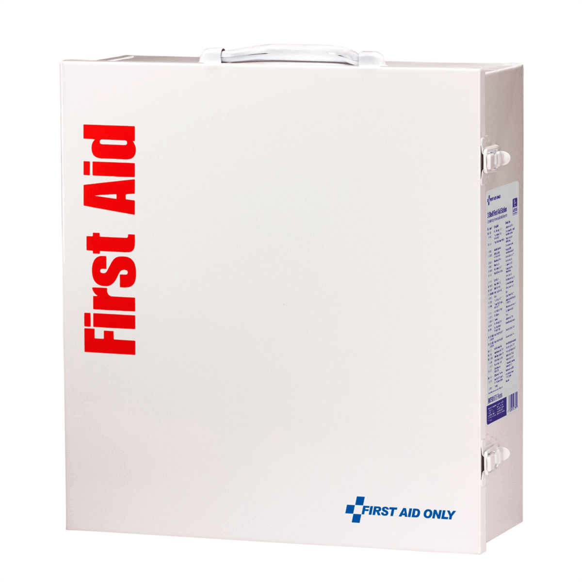 Acme United 3 Shelf First Aid ANSI 2015 Class B+ Metal Cabinet, without Meds